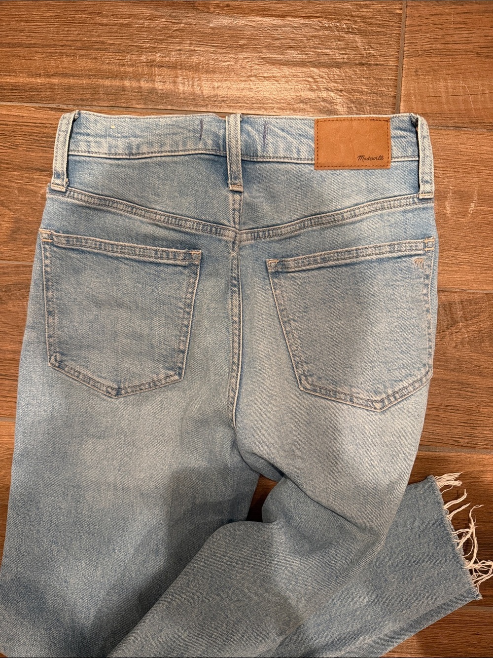 Madewell Light Wash High-Rise Skinny Jeans - Picture 4 of 5